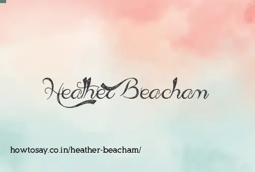 Heather Beacham