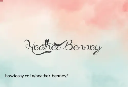 Heather Benney
