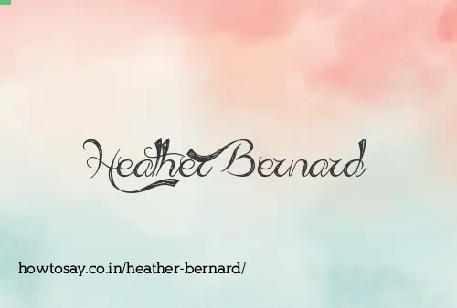 Heather Bernard