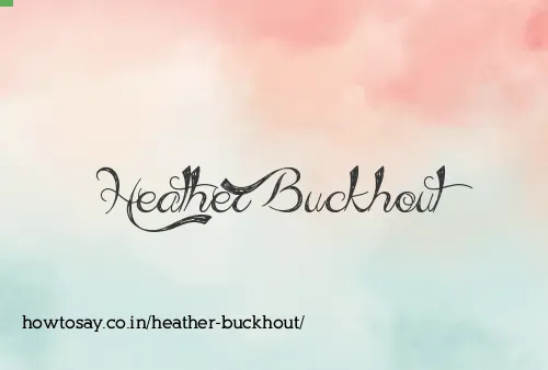 Heather Buckhout
