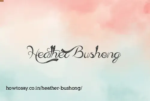 Heather Bushong