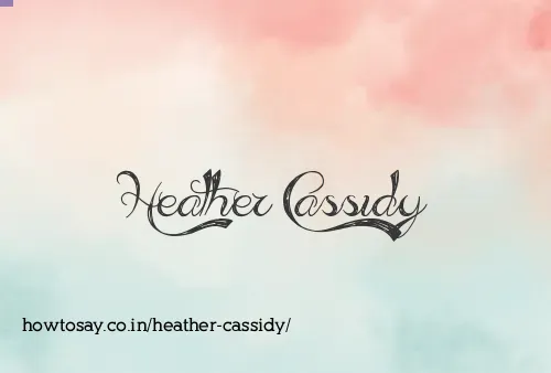 Heather Cassidy