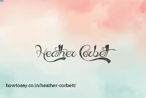 Heather Corbett