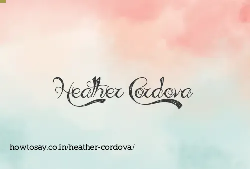 Heather Cordova