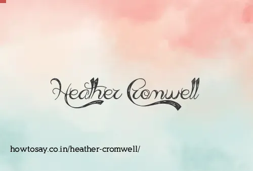 Heather Cromwell