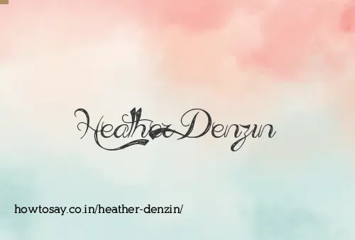 Heather Denzin