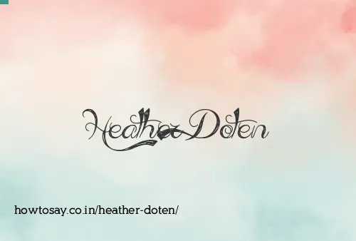 Heather Doten