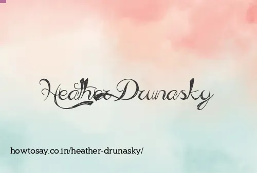 Heather Drunasky