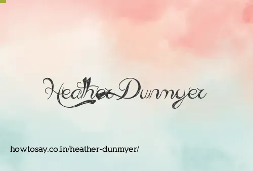 Heather Dunmyer