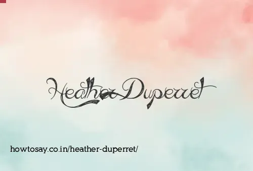 Heather Duperret