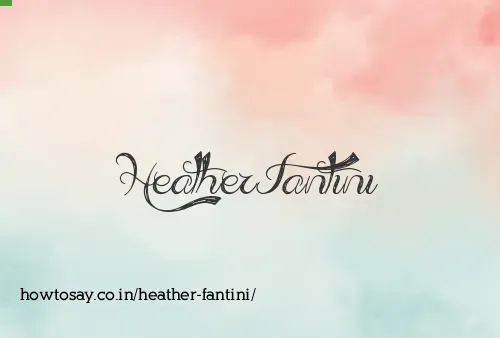 Heather Fantini