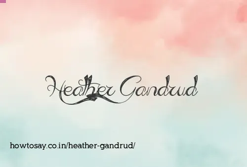 Heather Gandrud