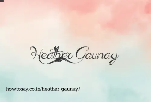Heather Gaunay
