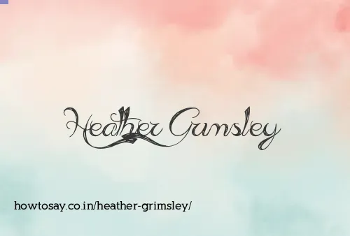 Heather Grimsley