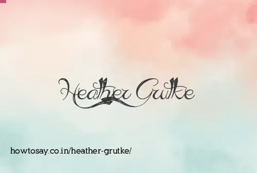 Heather Grutke