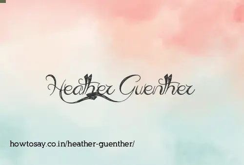 Heather Guenther