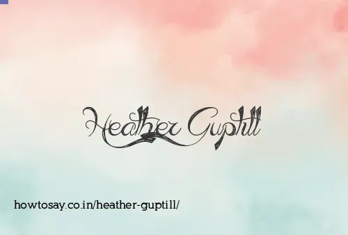 Heather Guptill