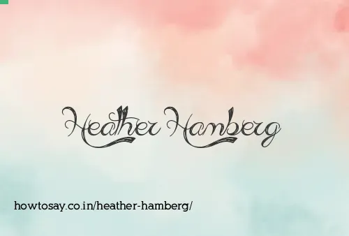 Heather Hamberg