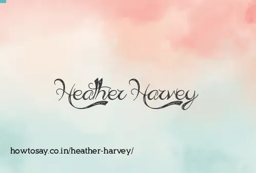 Heather Harvey