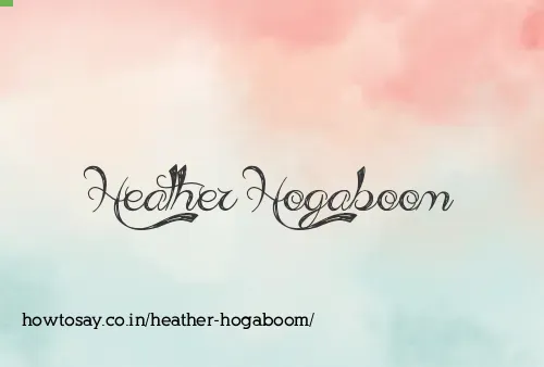 Heather Hogaboom