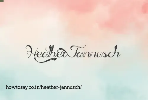 Heather Jannusch