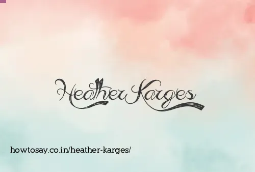 Heather Karges