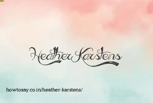 Heather Karstens