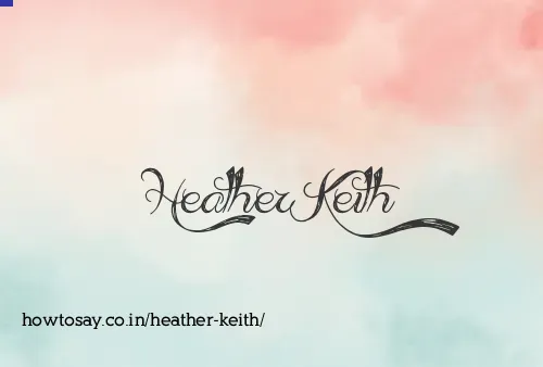 Heather Keith