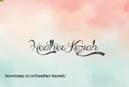 Heather Keziah