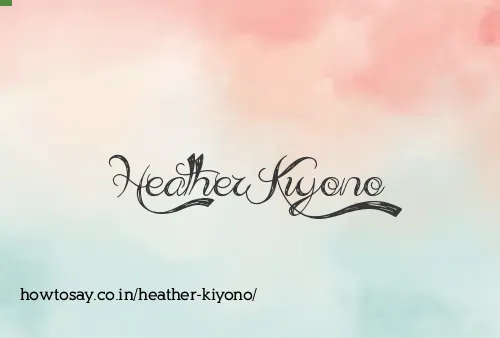 Heather Kiyono