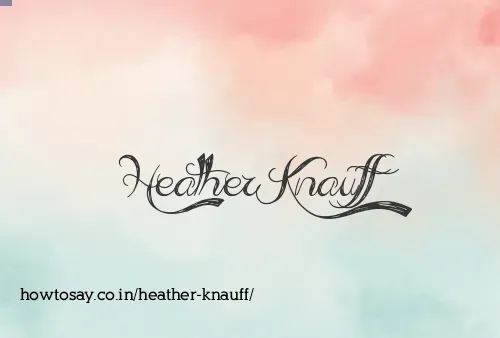 Heather Knauff