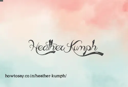 Heather Kumph
