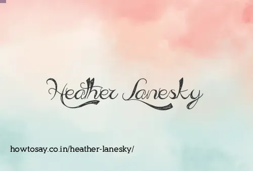 Heather Lanesky
