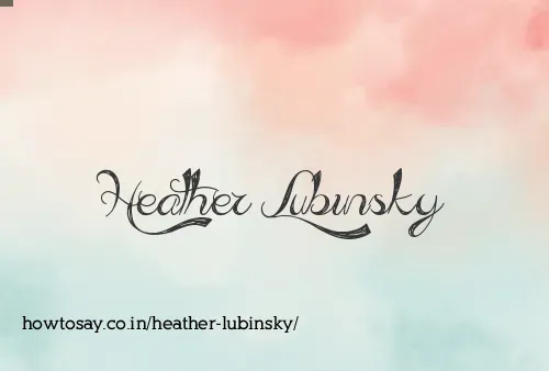 Heather Lubinsky