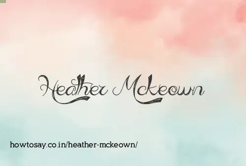 Heather Mckeown
