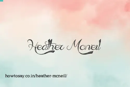 Heather Mcneil