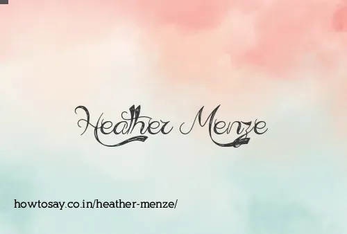 Heather Menze