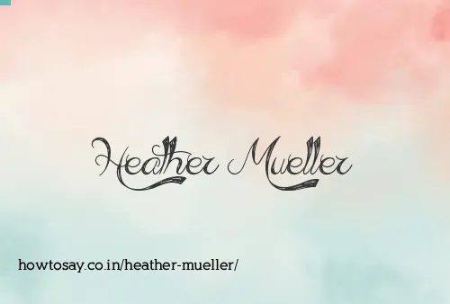 Heather Mueller