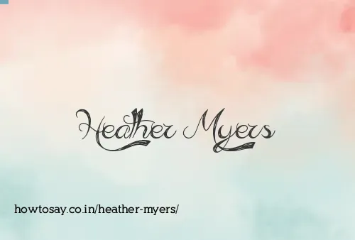 Heather Myers
