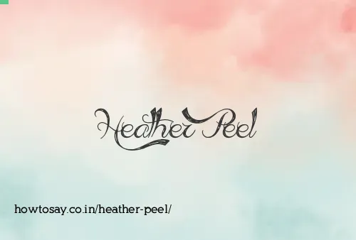 Heather Peel