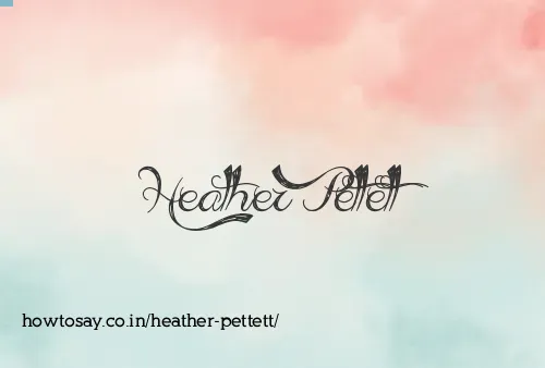 Heather Pettett