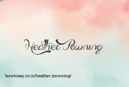 Heather Powning