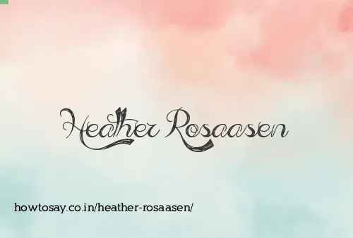 Heather Rosaasen