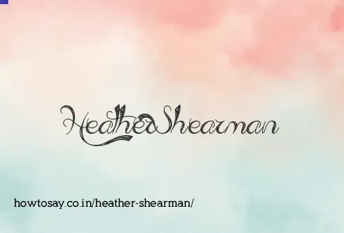 Heather Shearman