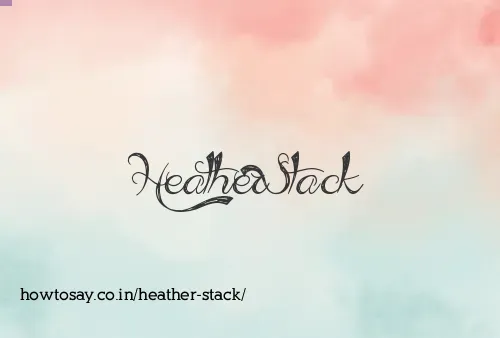 Heather Stack