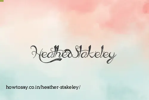Heather Stakeley