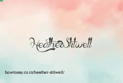 Heather Stilwell