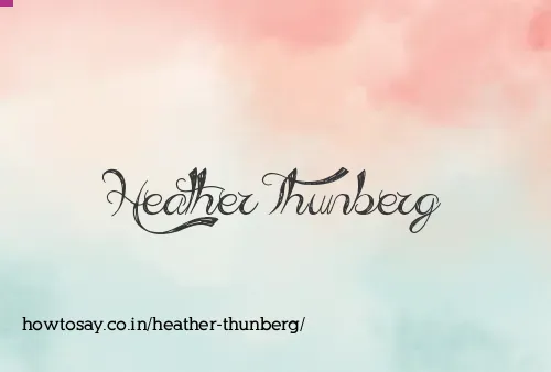 Heather Thunberg