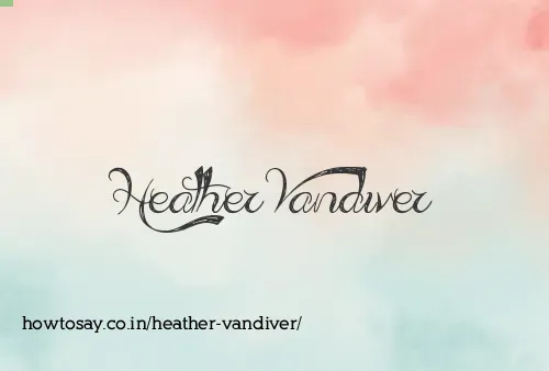 Heather Vandiver