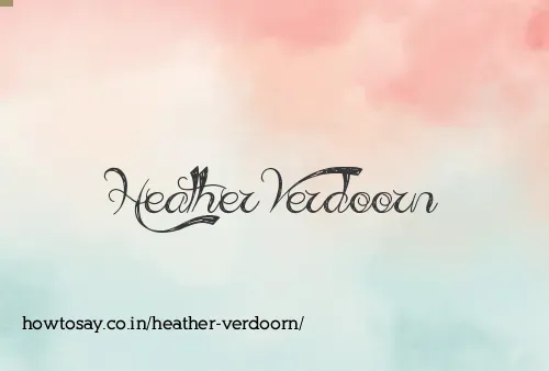 Heather Verdoorn